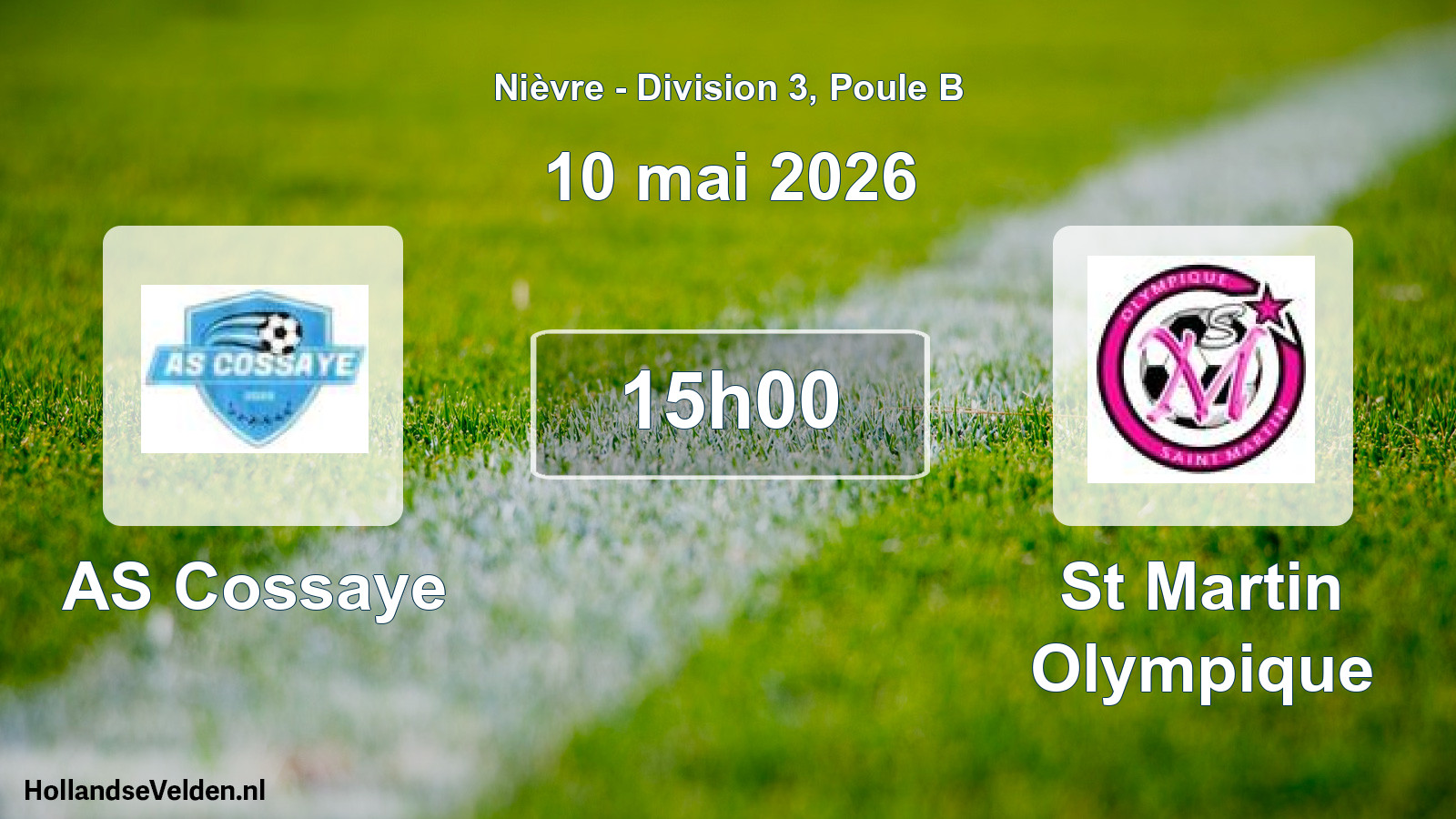 Scheduled Match: AS Cossaye - St Martin Olympique (10 May 2026)