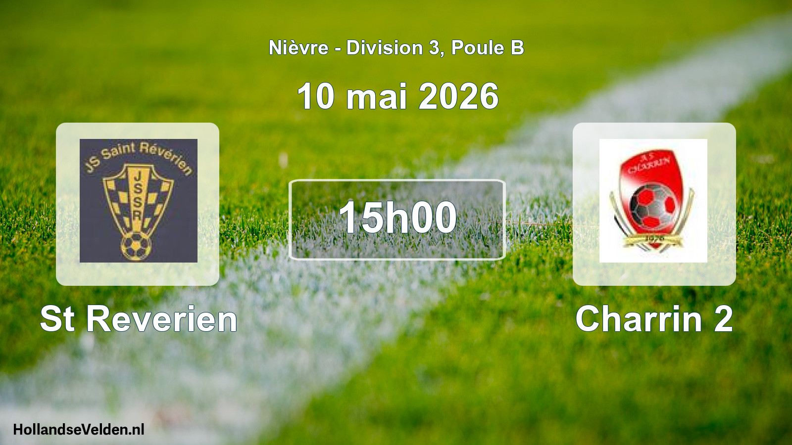 Scheduled Match: St Reverien - Charrin 2 (10 May 2026)
