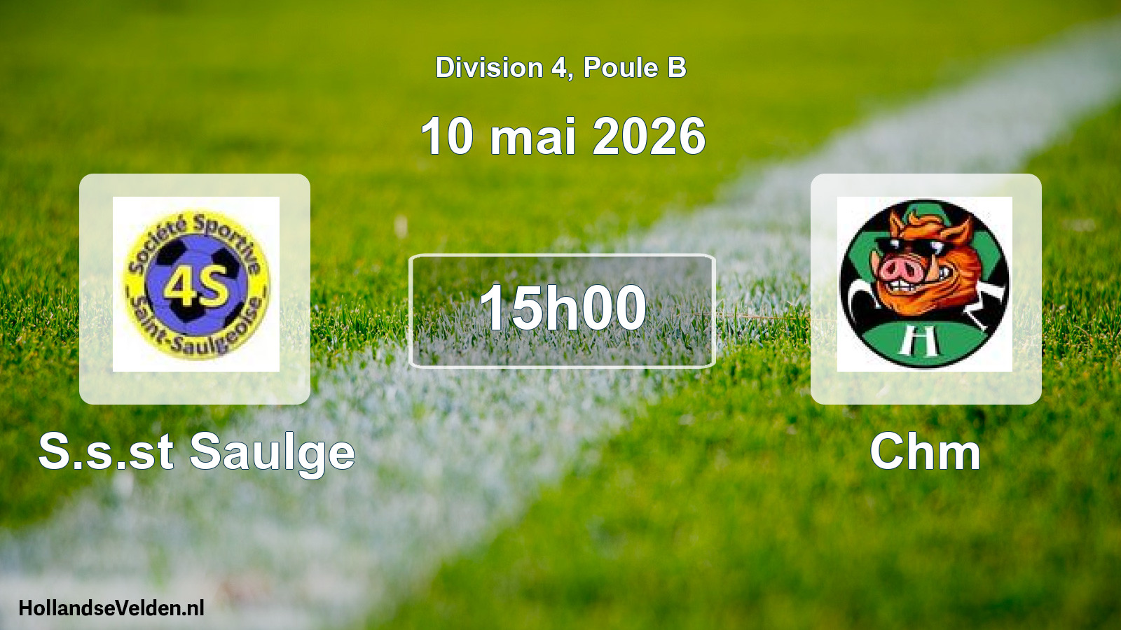 Scheduled Match: S.s.st Saulge - Chm (10 May 2026)