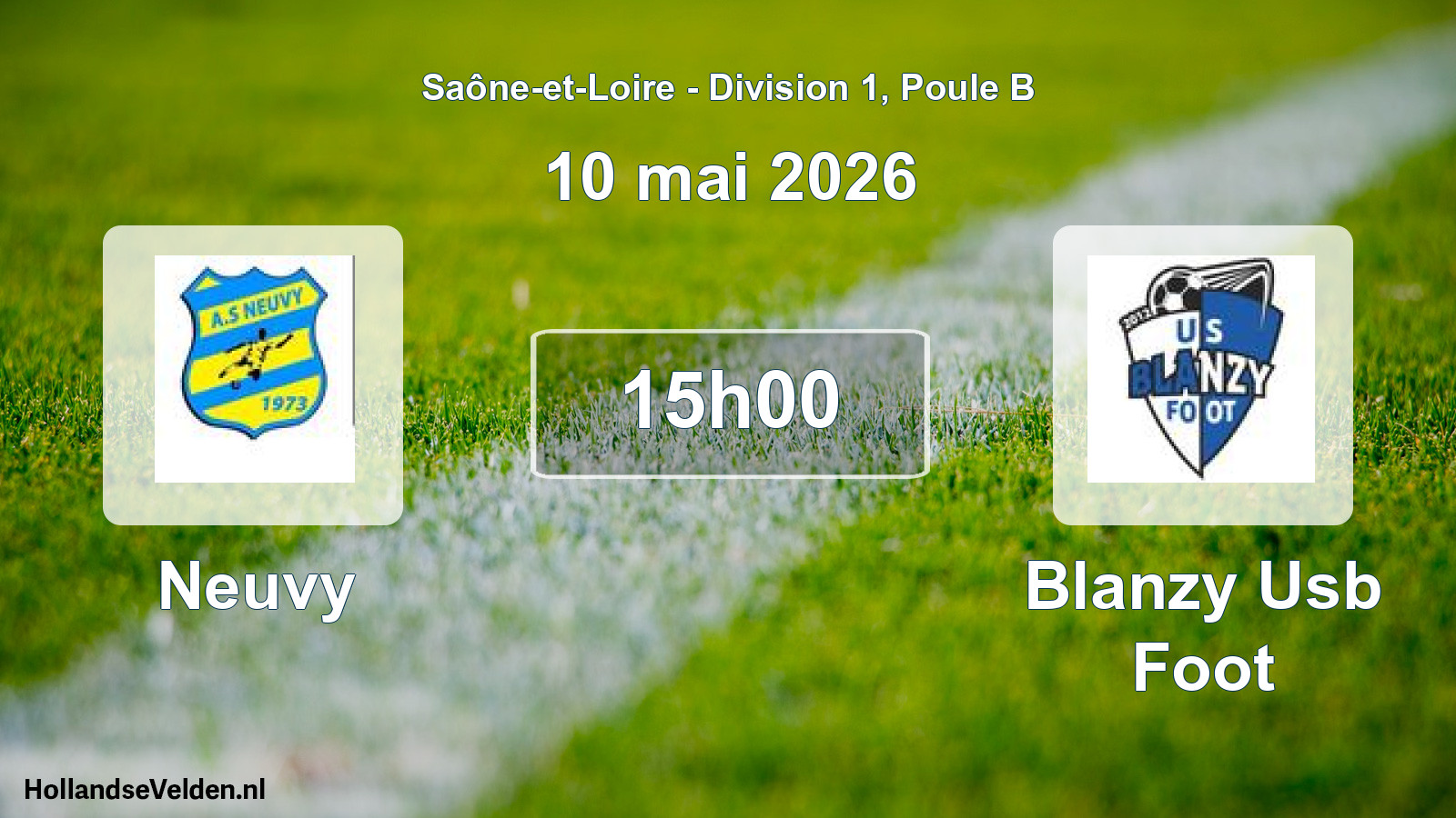 Scheduled Match: Neuvy - Blanzy Usb Foot (10 May 2026)