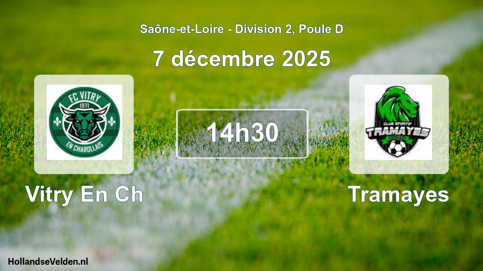 Scheduled Match: Vitry En Ch - Tramayes (7 December 2025)