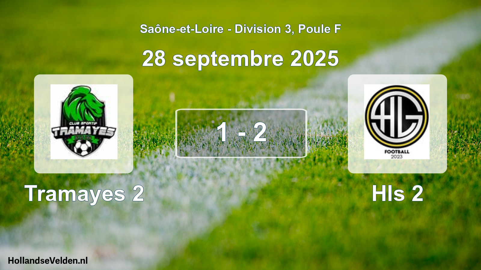 Total number of matches played: Tramayes 2 - Hls 2 1 - 2 (28 September 2025)