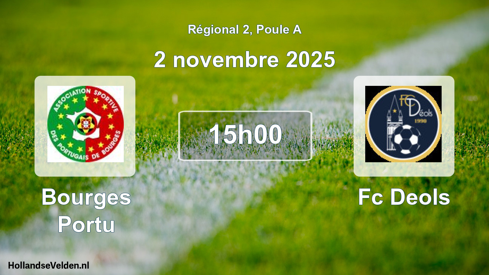 Scheduled Match: Bourges Portu - Fc Deols (2 November 2025)