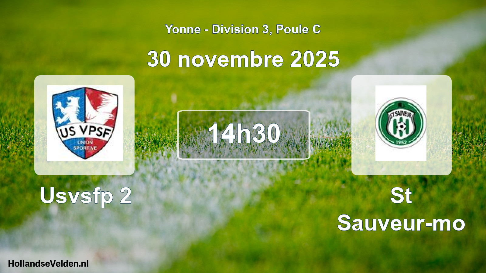 Scheduled Match: Usvsfp 2 - St Sauveur-mo (30 November 2025)