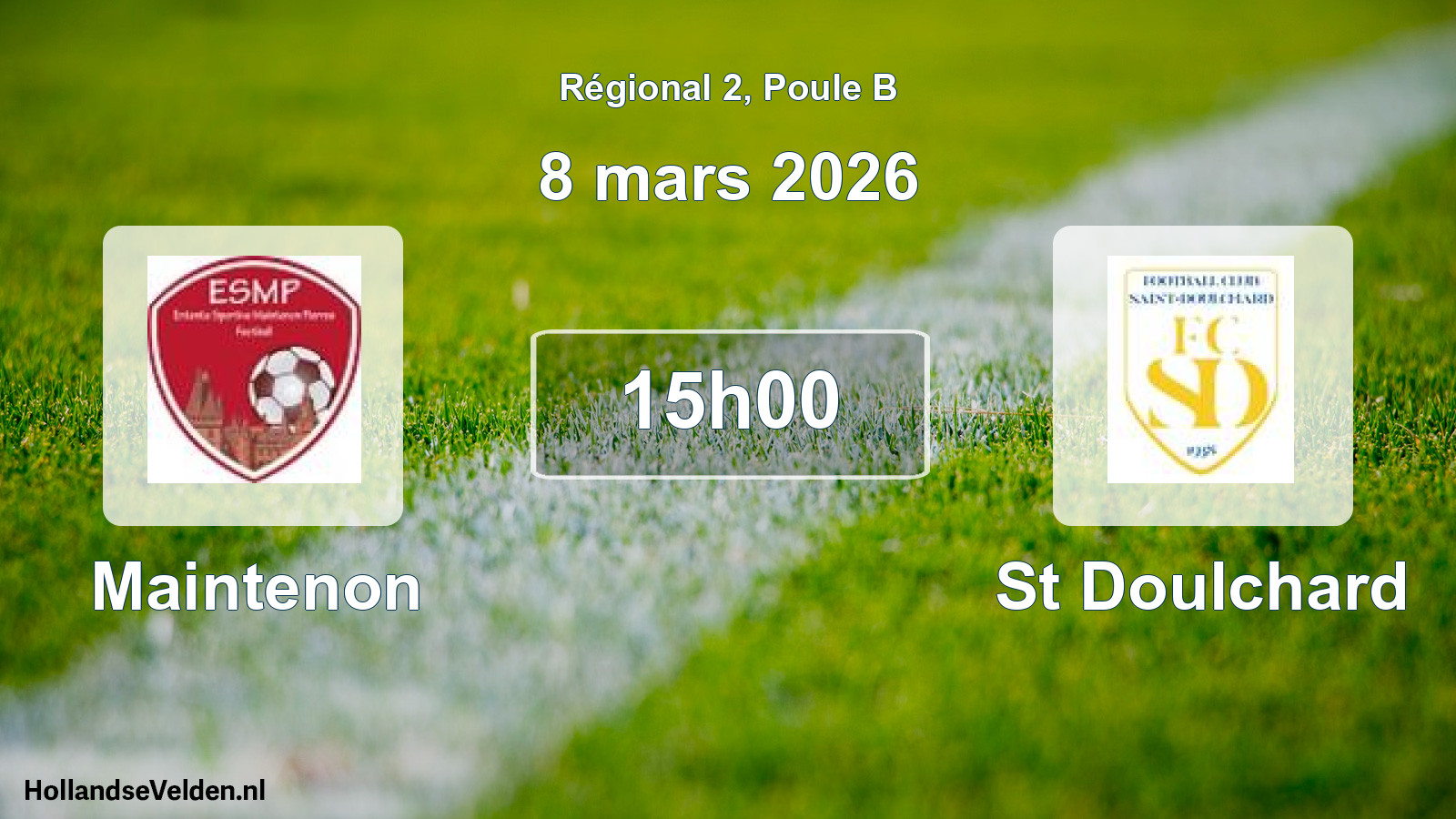 Scheduled Match: Maintenon - St Doulchard (8 March 2026)