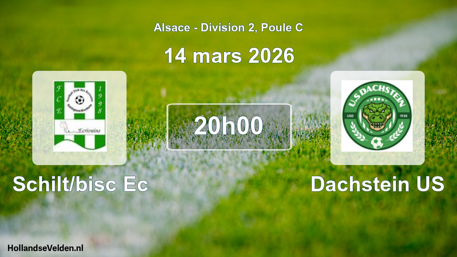Match programmé: Schilt/bisc Ec - Dachstein US (14 mars 2026)