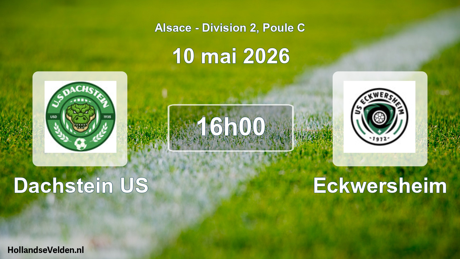 Scheduled Match: Dachstein US - Eckwersheim (10 May 2026)