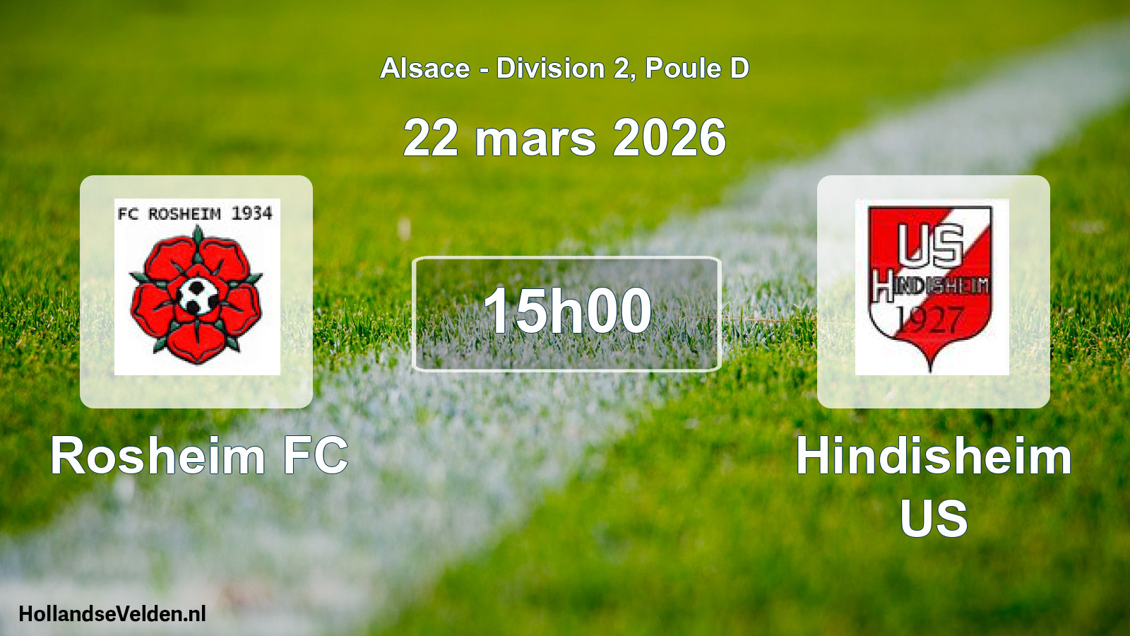 Scheduled Match: Rosheim FC - Hindisheim US (30 November 2025)