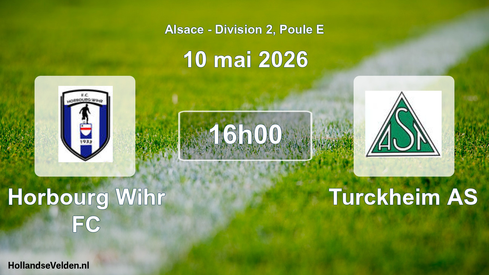 Scheduled Match: Horbourg Wihr FC - Turckheim AS (10 May 2026)