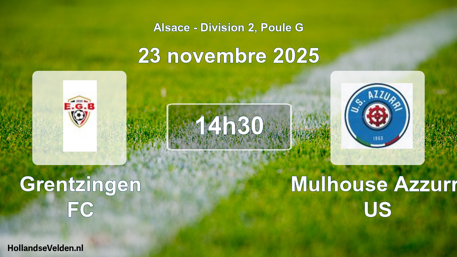 Scheduled Match: Grentzingen FC - Mulhouse Azzurri US (23 November 2025)