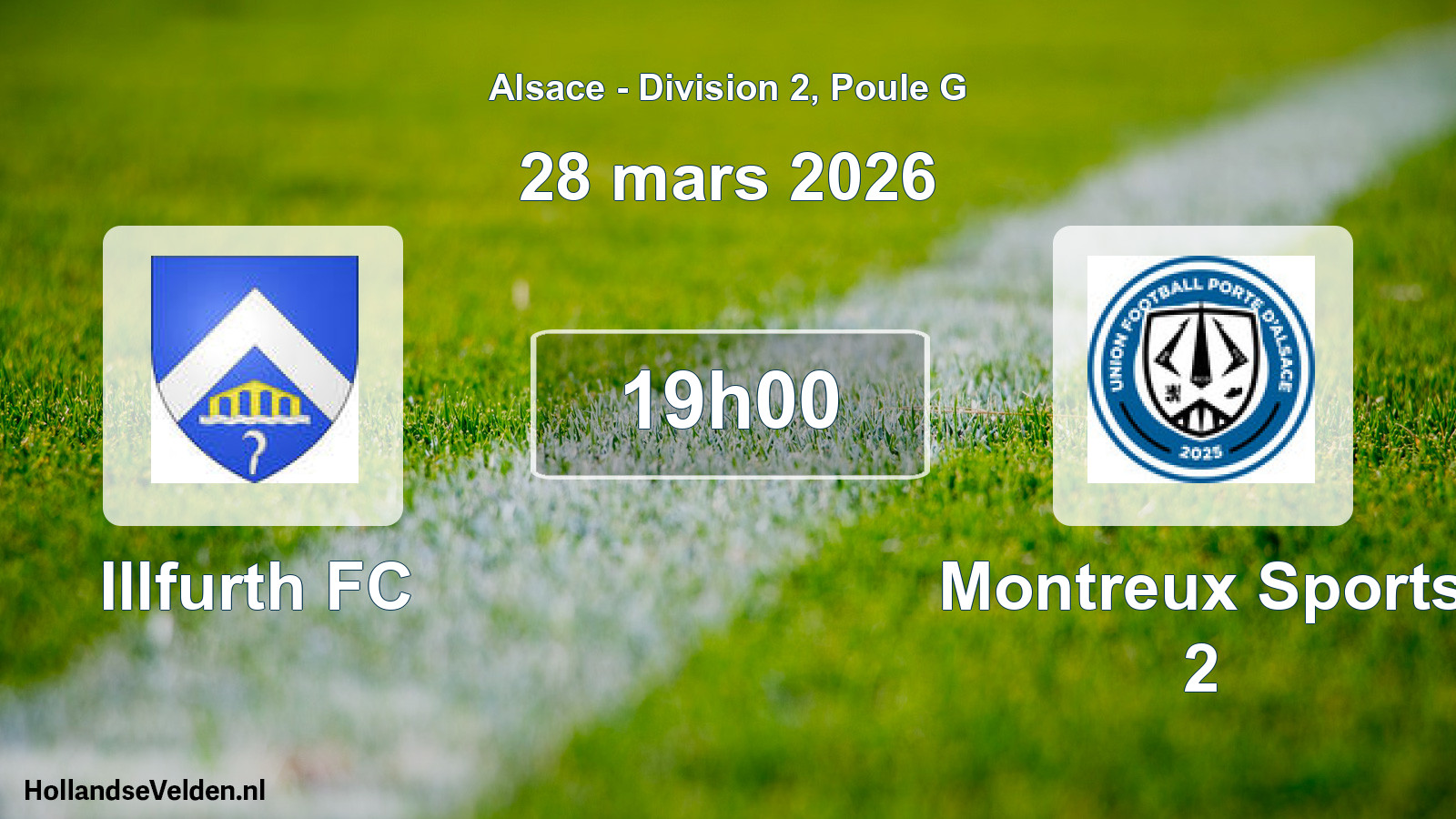 Scheduled Match: Illfurth FC - Montreux Sports 2 (28 March 2026)