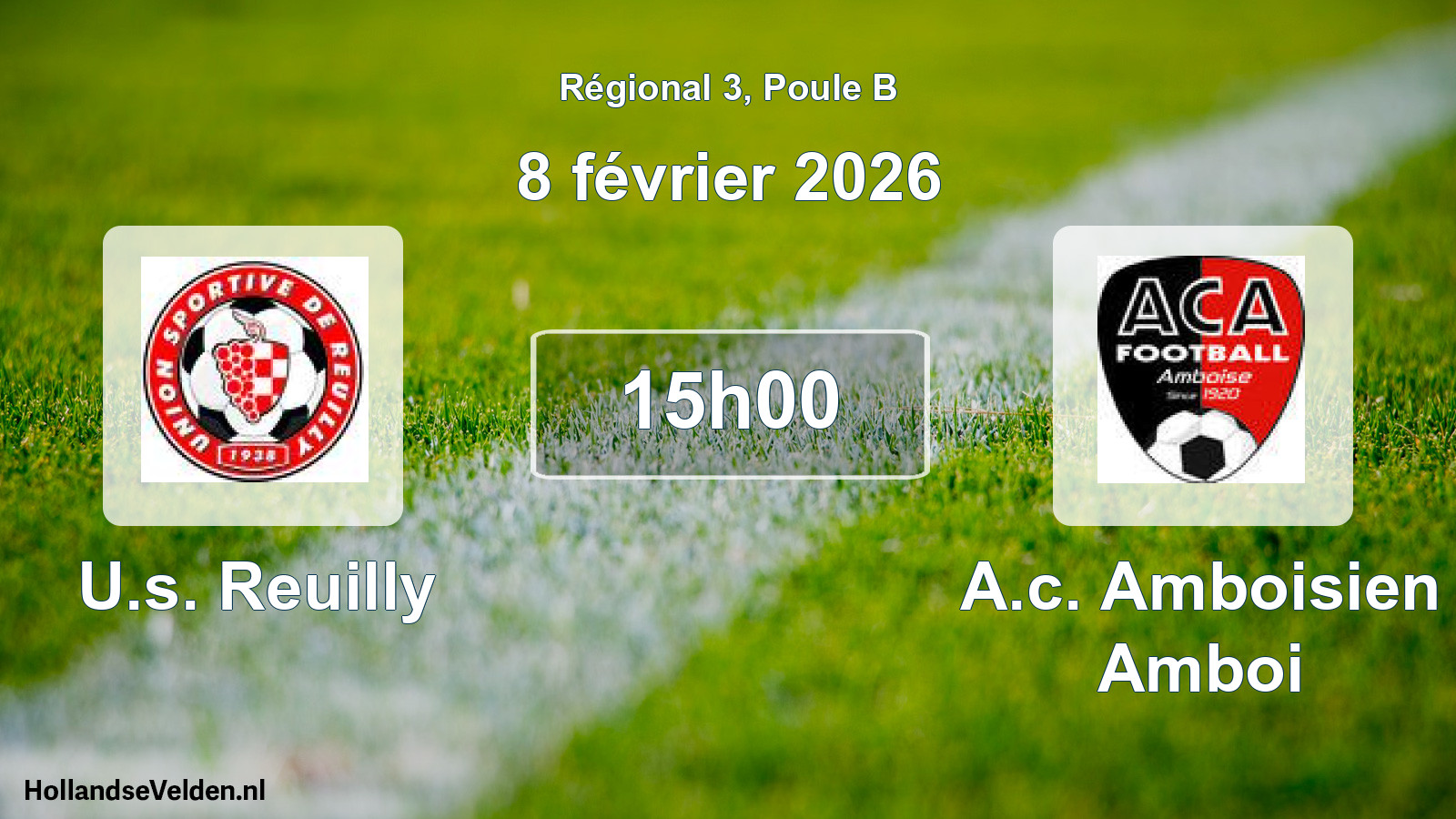 Scheduled Match: U.s. Reuilly - A.c. Amboisien Amboi (8 February 2026)