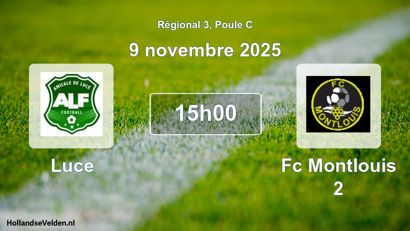 Scheduled Match: Luce - Fc Montlouis 2 (9 November 2025)