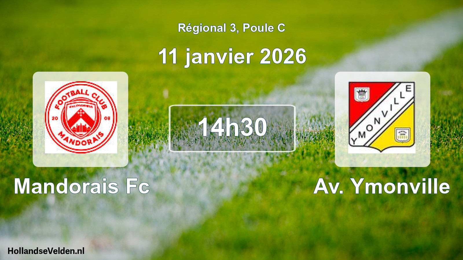 Scheduled Match: Mandorais Fc - Av. Ymonville (11 January 2026)