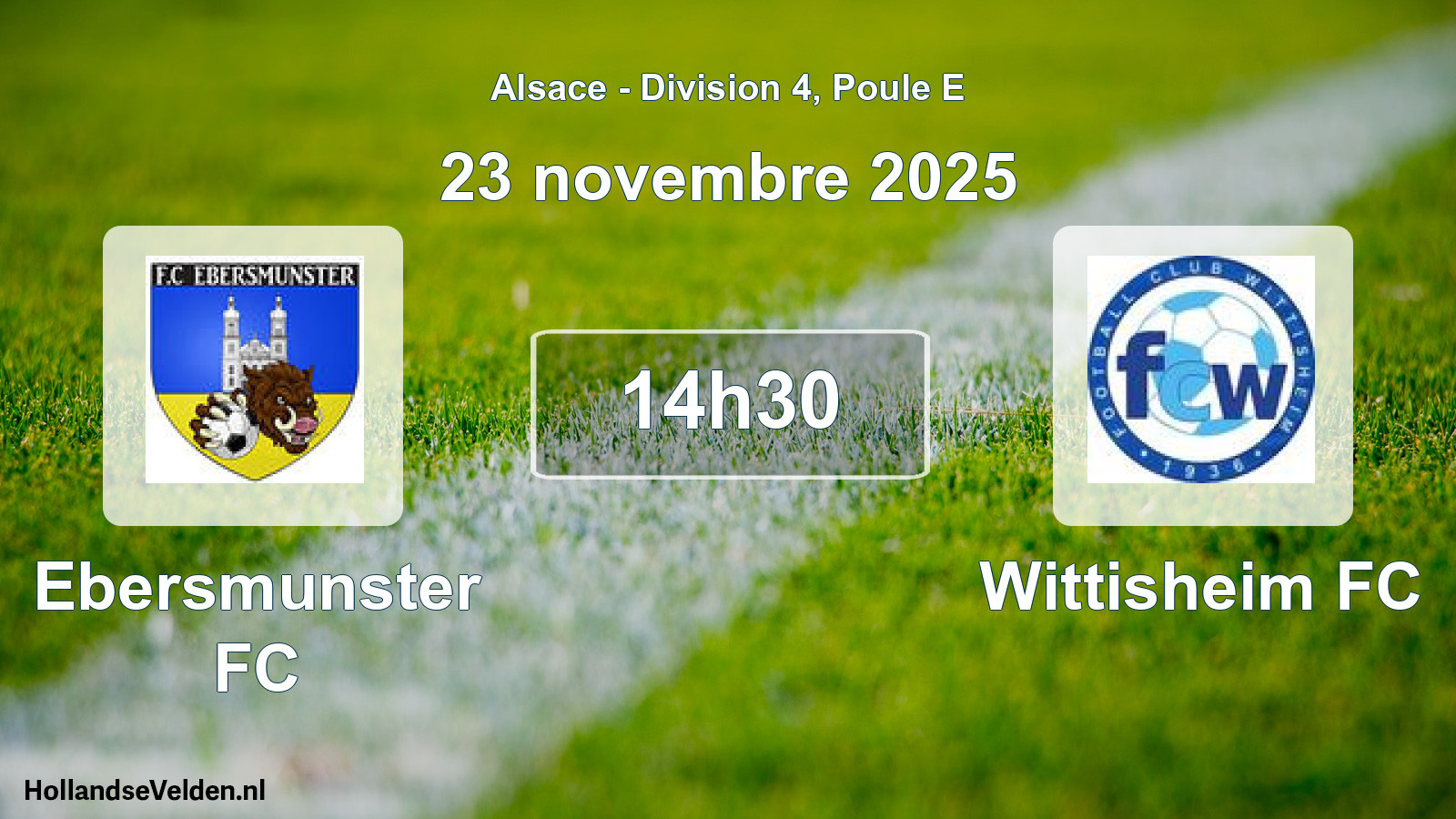 Scheduled Match: Ebersmunster FC - Wittisheim FC (23 November 2025)