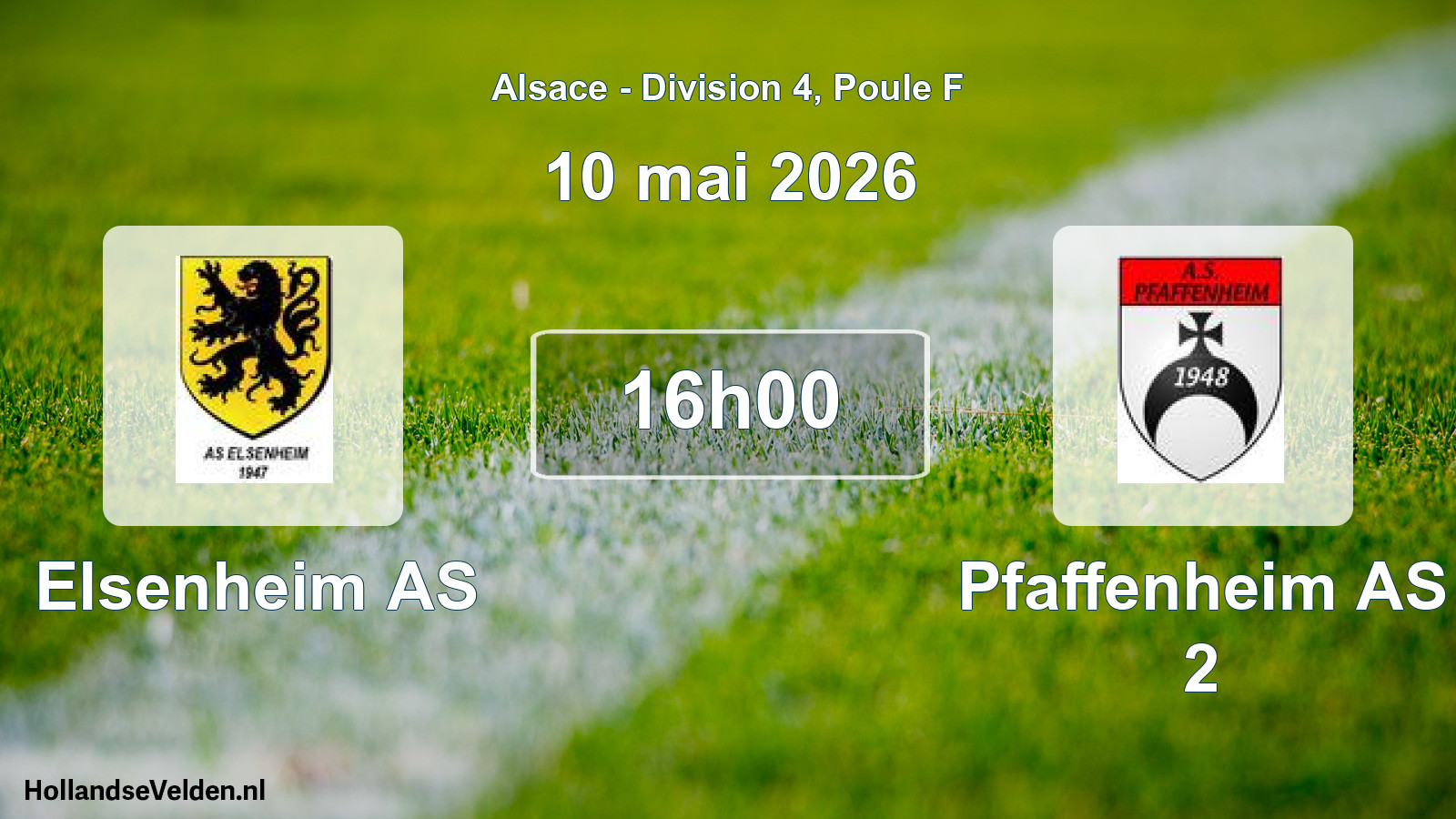 Scheduled Match: Elsenheim AS - Pfaffenheim AS 2 (10 May 2026)