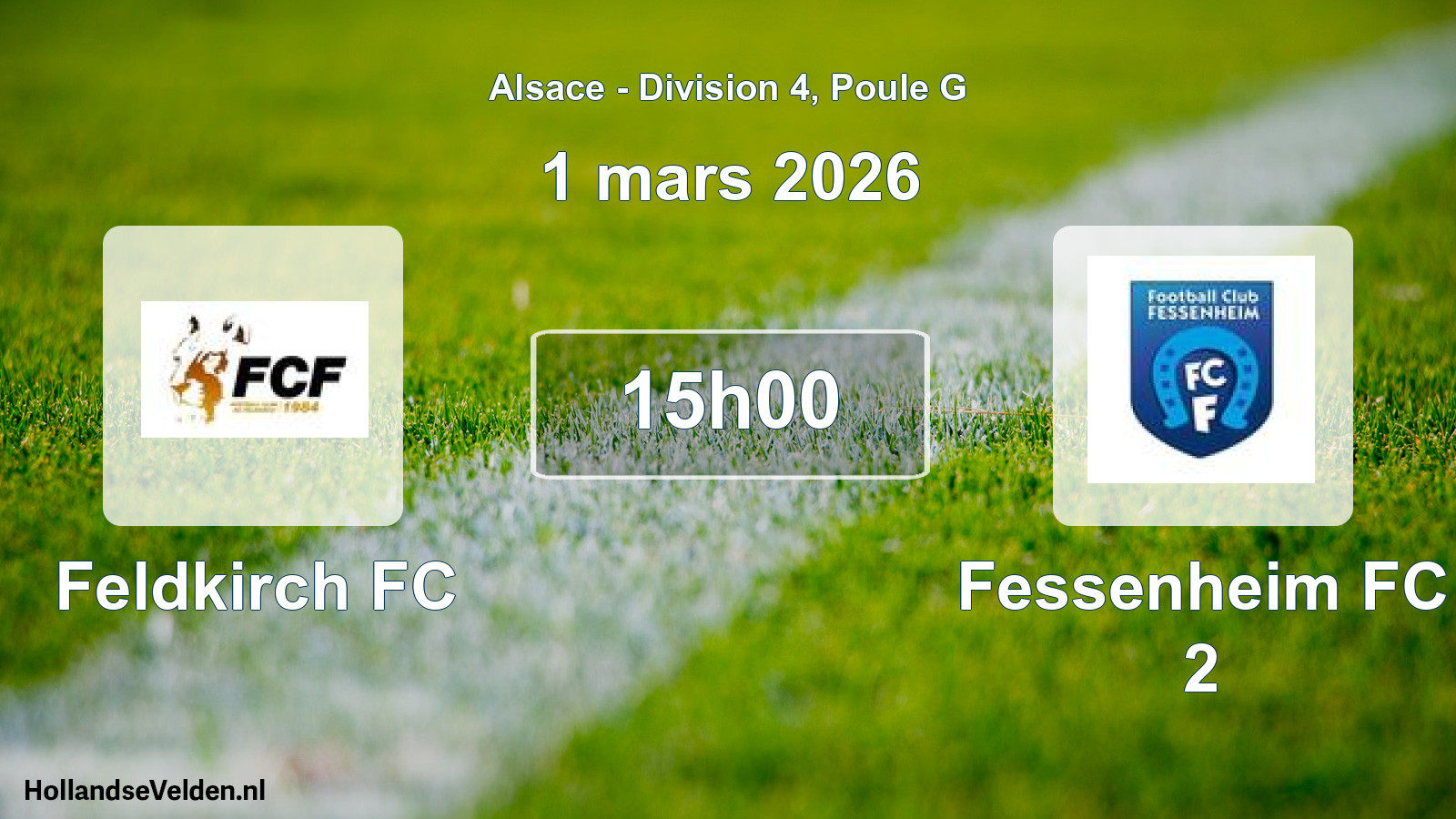 Geplande wedstrijd: Feldkirch FC - Fessenheim FC 2 (1 maart 2026)