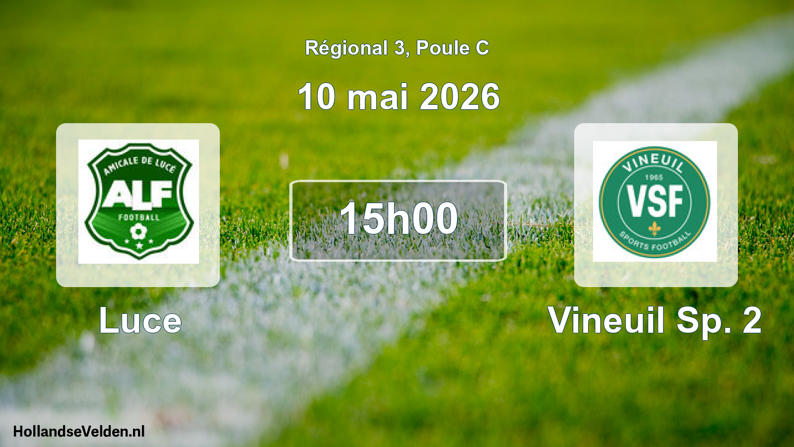 Scheduled Match: Luce - Vineuil Sp. 2 (10 May 2026)