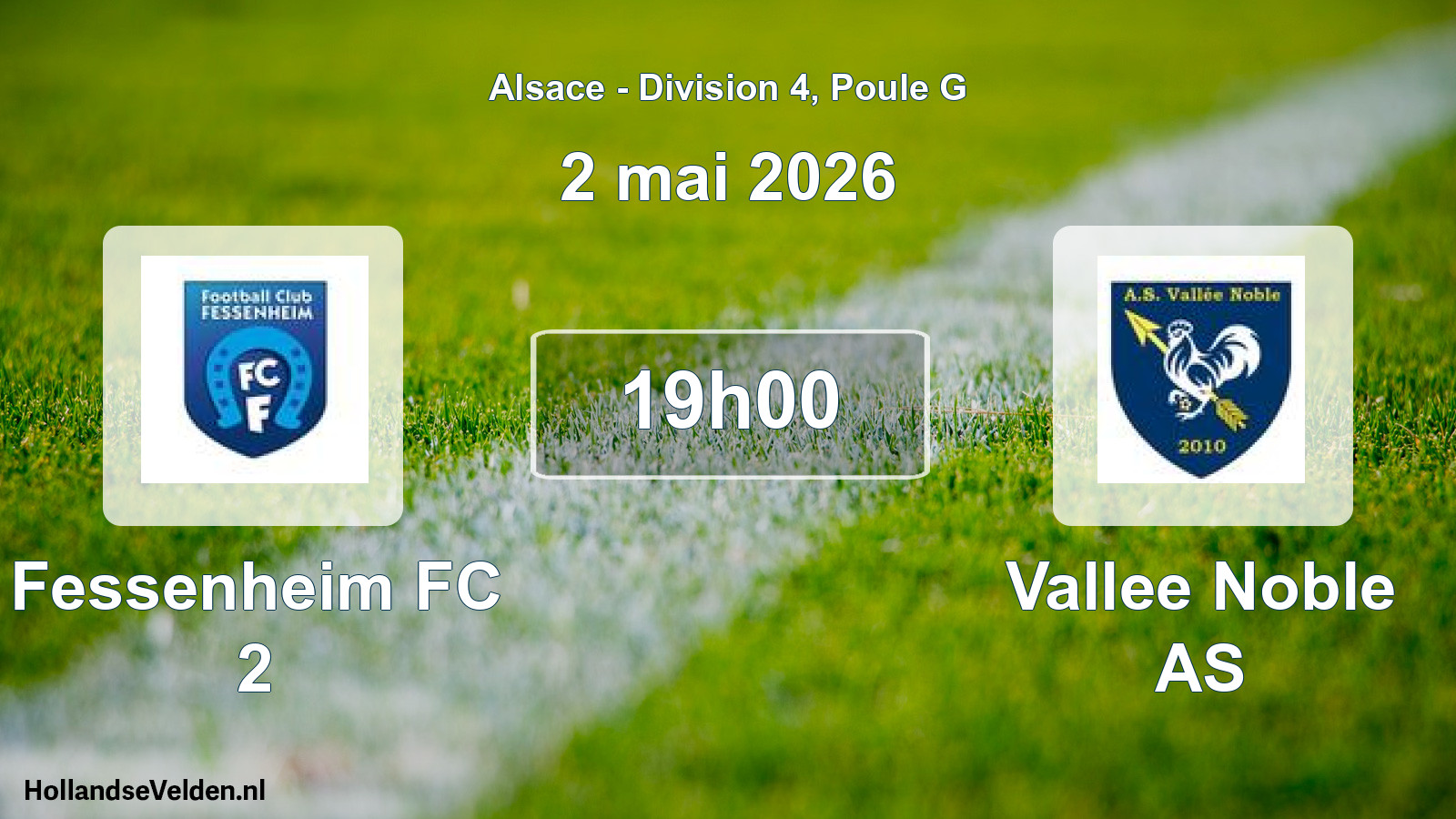 Scheduled Match: Fessenheim FC 2 - Vallee Noble AS (2 May 2026)
