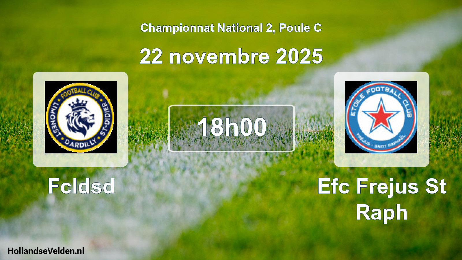 Scheduled Match: Fcldsd - Efc Frejus St Raph (22 November 2025)