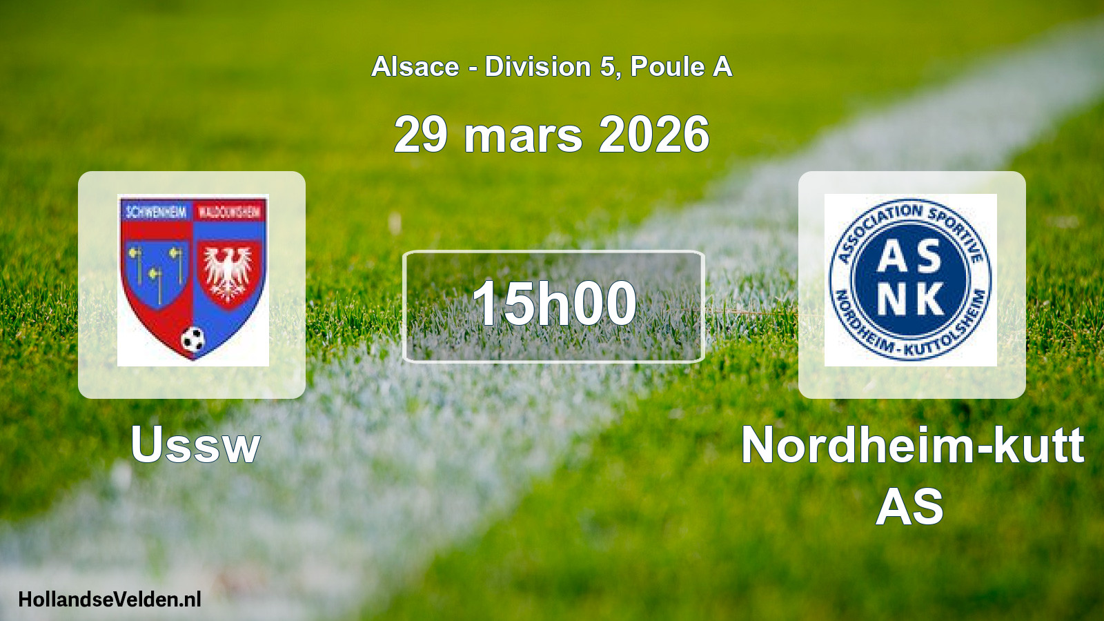Scheduled Match: Ussw - Nordheim-kutt AS (29 March 2026)