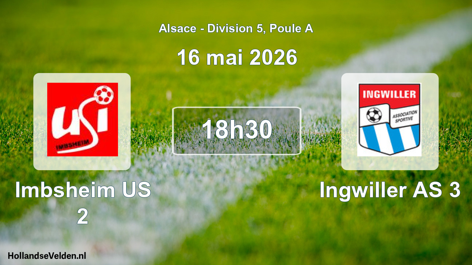 Scheduled Match: Imbsheim US 2 - Ingwiller AS 3 (16 May 2026)