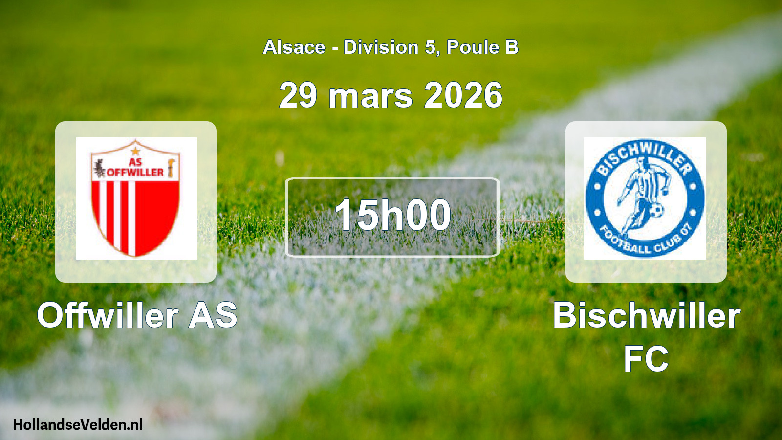 Scheduled Match: Offwiller AS - Bischwiller FC (29 March 2026)