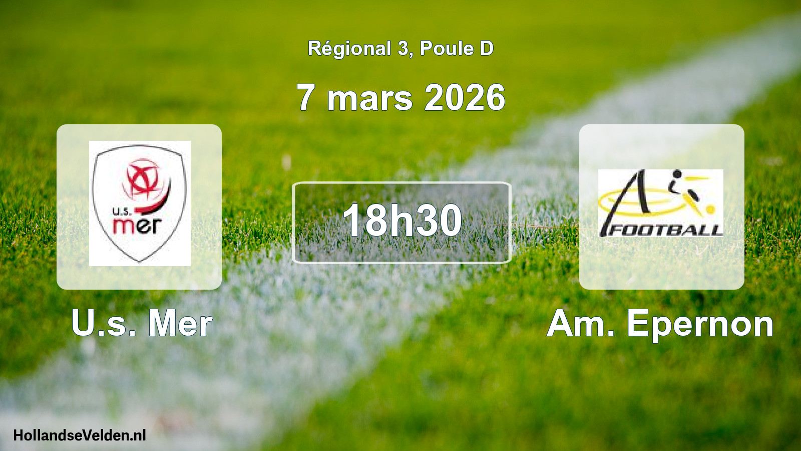 Scheduled Match: U.s. Mer - Am. Epernon (7 March 2026)