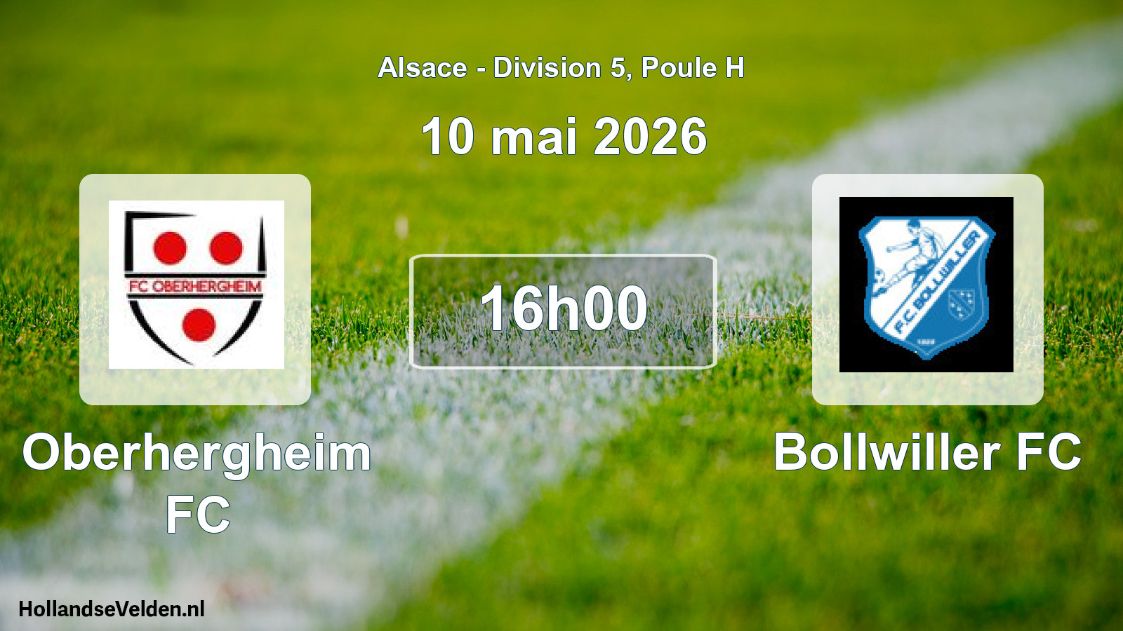 Scheduled Match: Oberhergheim FC - Bollwiller FC (10 May 2026)
