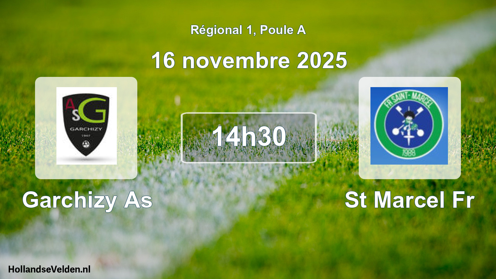 Scheduled Match: Garchizy As - St Marcel Fr (16 November 2025)