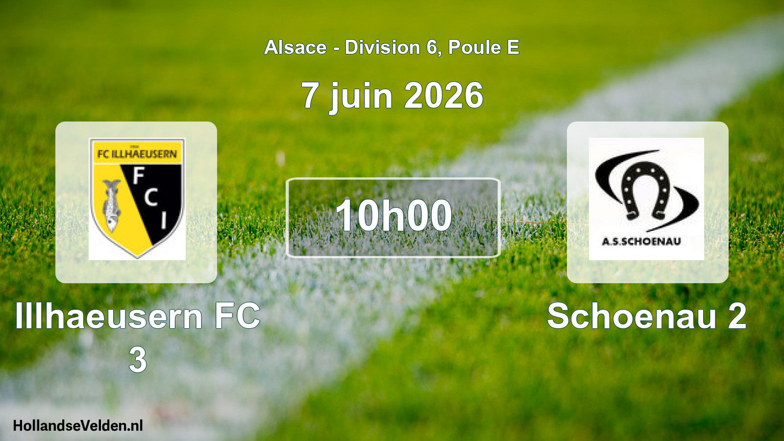 Geplande wedstrijd: Illhaeusern FC 3 - Schoenau 2 (7 juni 2026)