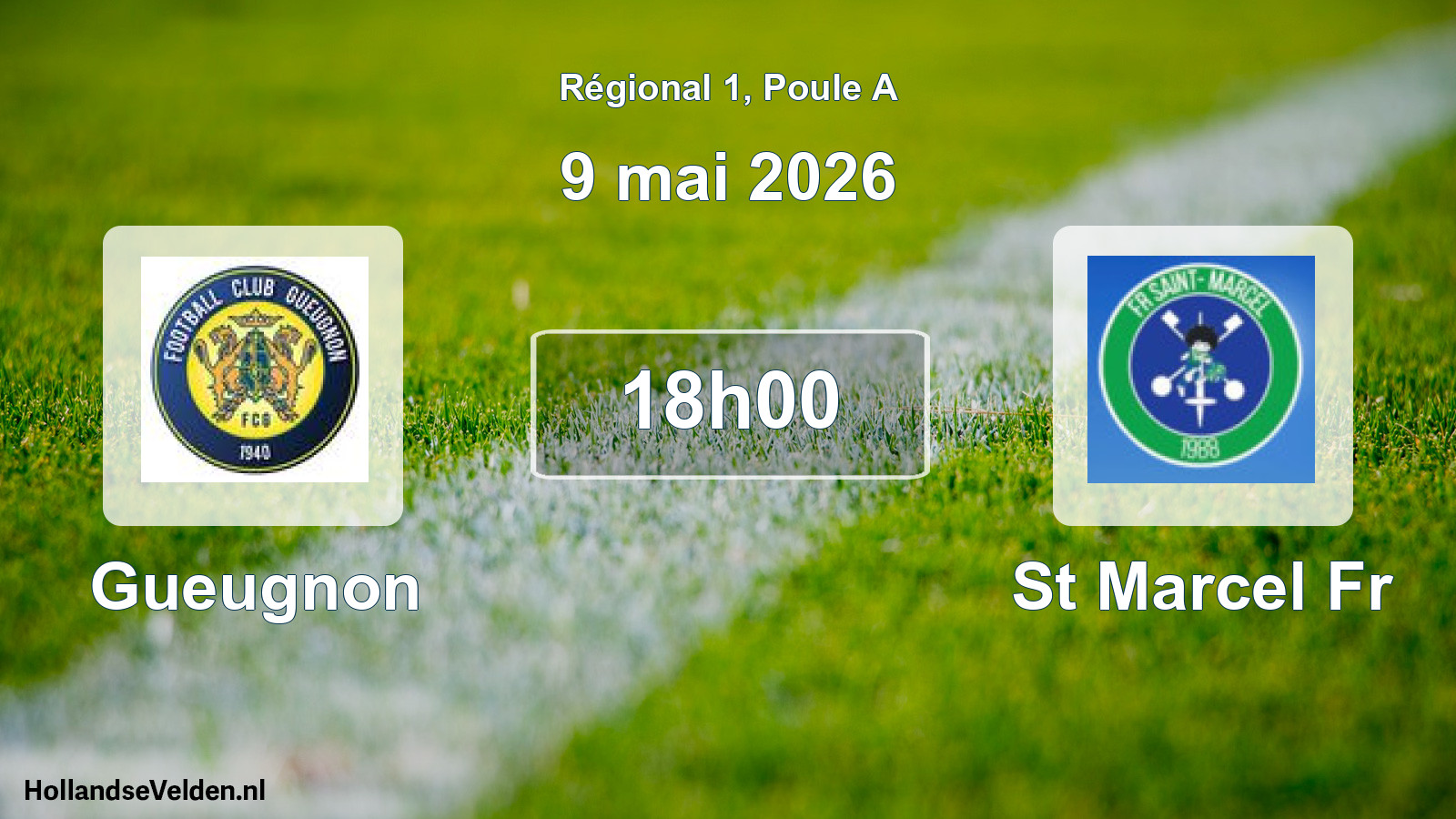Scheduled Match: Gueugnon - St Marcel Fr (9 May 2026)