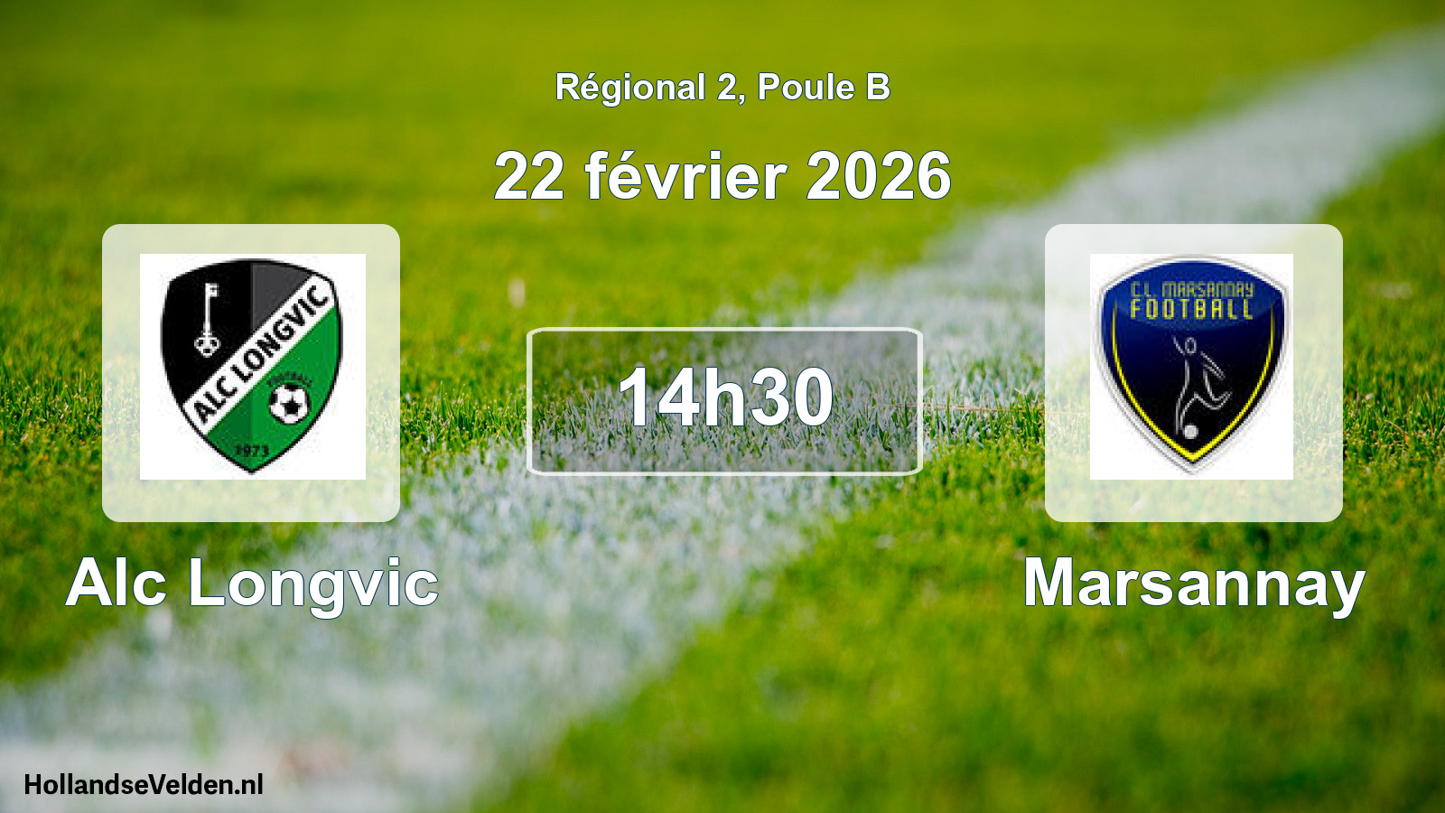 Geplande wedstrijd: Alc Longvic - Marsannay (22 février 2026)