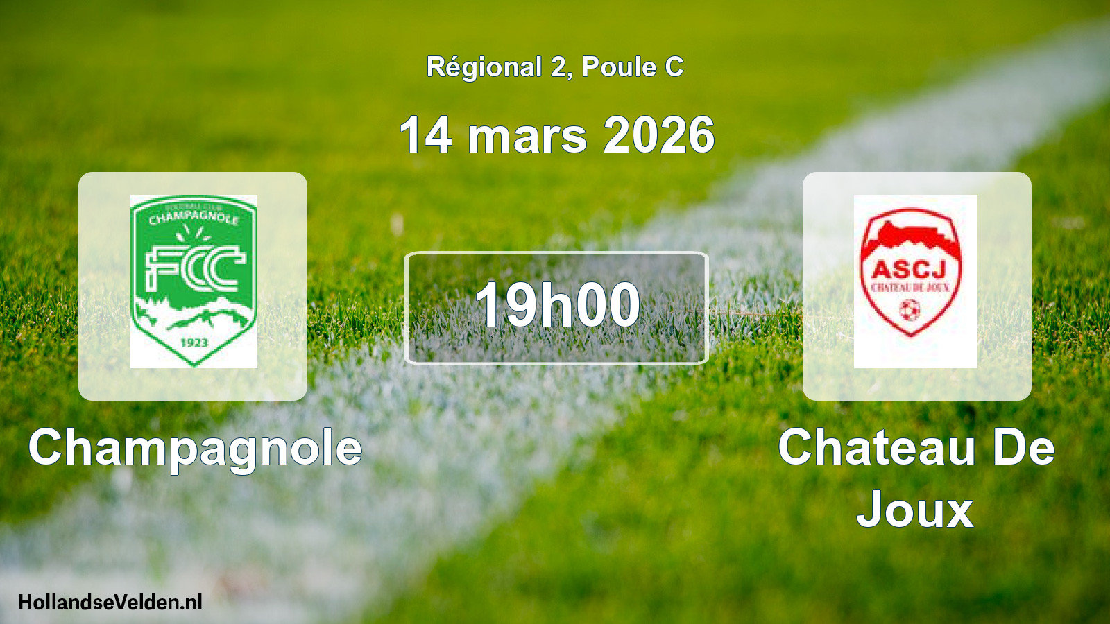 Geplande wedstrijd: Champagnole - Chateau De Joux (14 mars 2026)