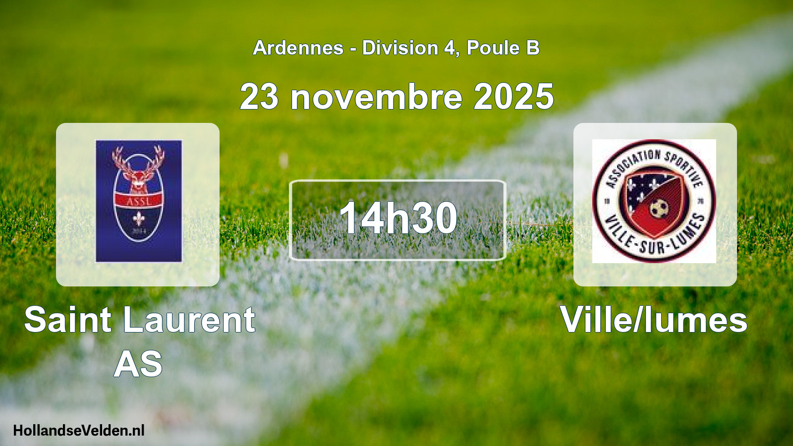 Scheduled Match: Saint Laurent AS - Ville/lumes (23 November 2025)