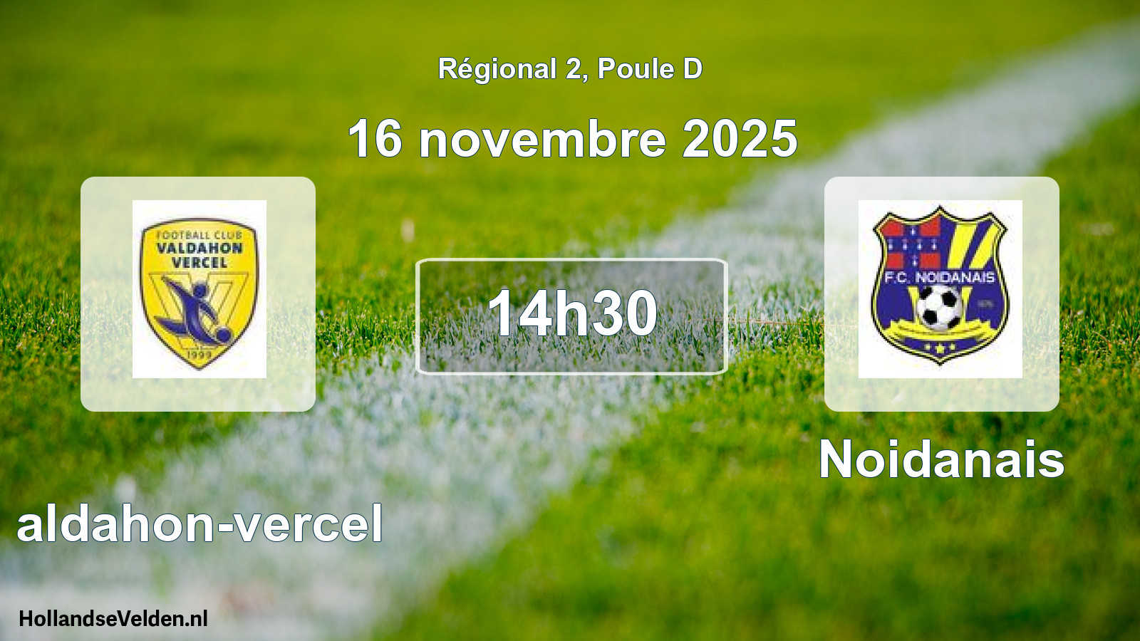 Scheduled Match: Valdahon-vercel - Noidanais (16 November 2025)
