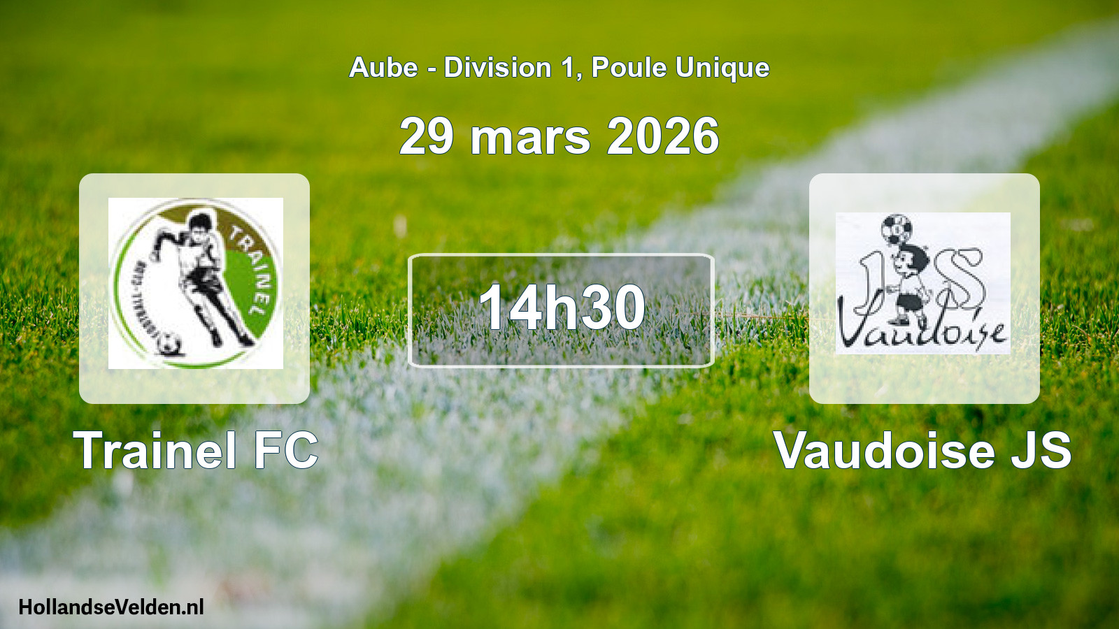 Scheduled Match: Trainel FC - Vaudoise JS (29 March 2026)