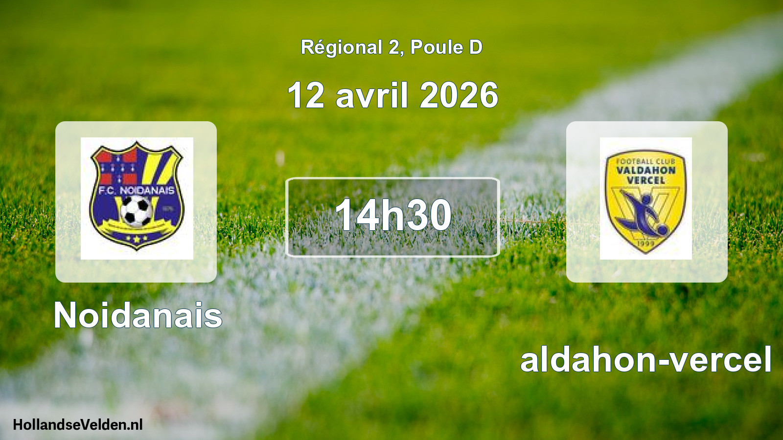Scheduled Match: Noidanais - Valdahon-vercel (12 April 2026)