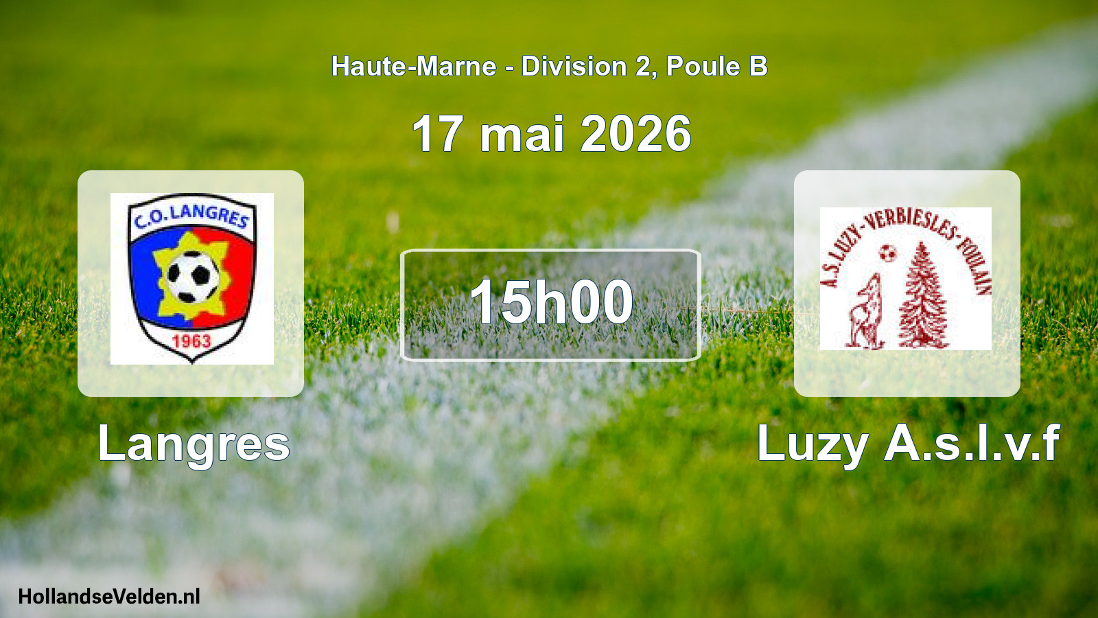 Scheduled Match: Langres - Luzy A.s.l.v.f (17 May 2026)
