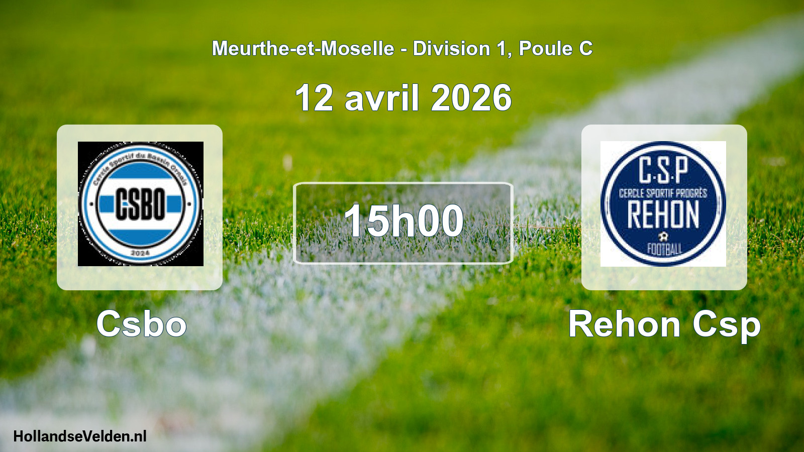 Scheduled Match: Csbo - Rehon Csp (12 April 2026)