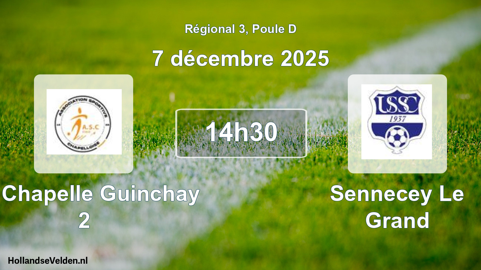 Scheduled Match: La Chapelle Guinchay 2 - Sennecey Le Grand (7 December 2025)