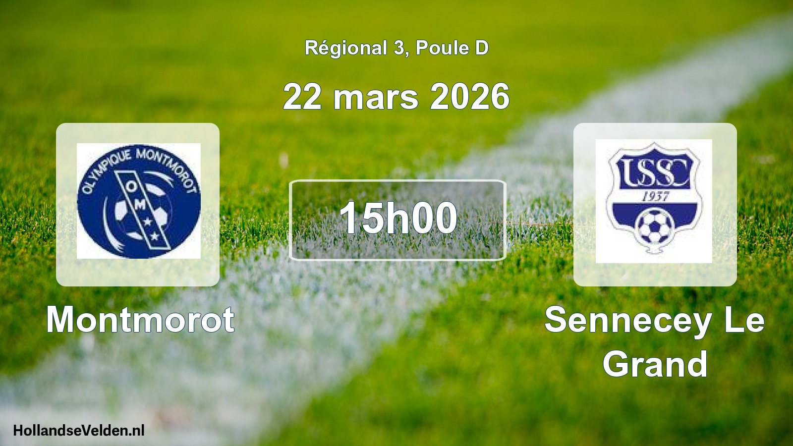 Scheduled Match: Montmorot - Sennecey Le Grand (22 March 2026)