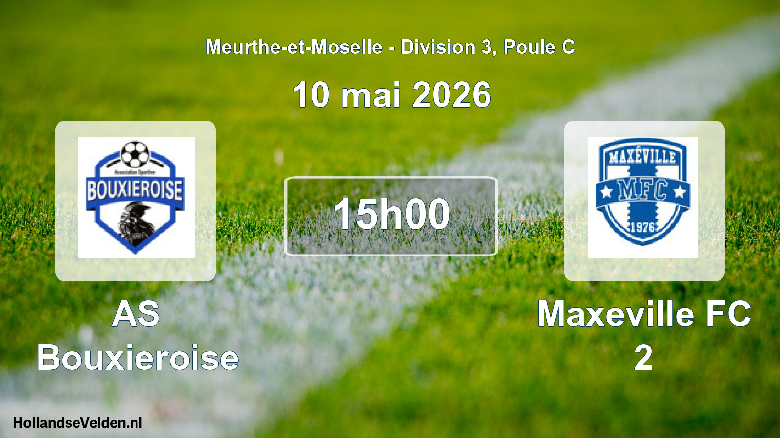 Scheduled Match: AS Bouxieroise - Maxeville FC 2 (10 May 2026)