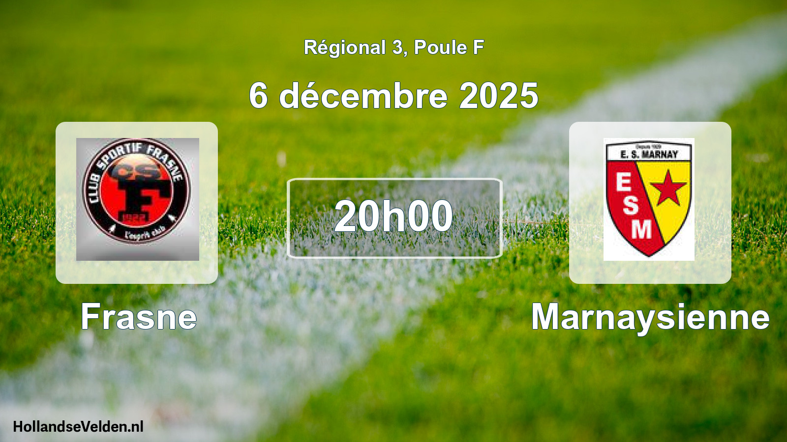 Scheduled Match: Frasne - Marnaysienne (6 December 2025)