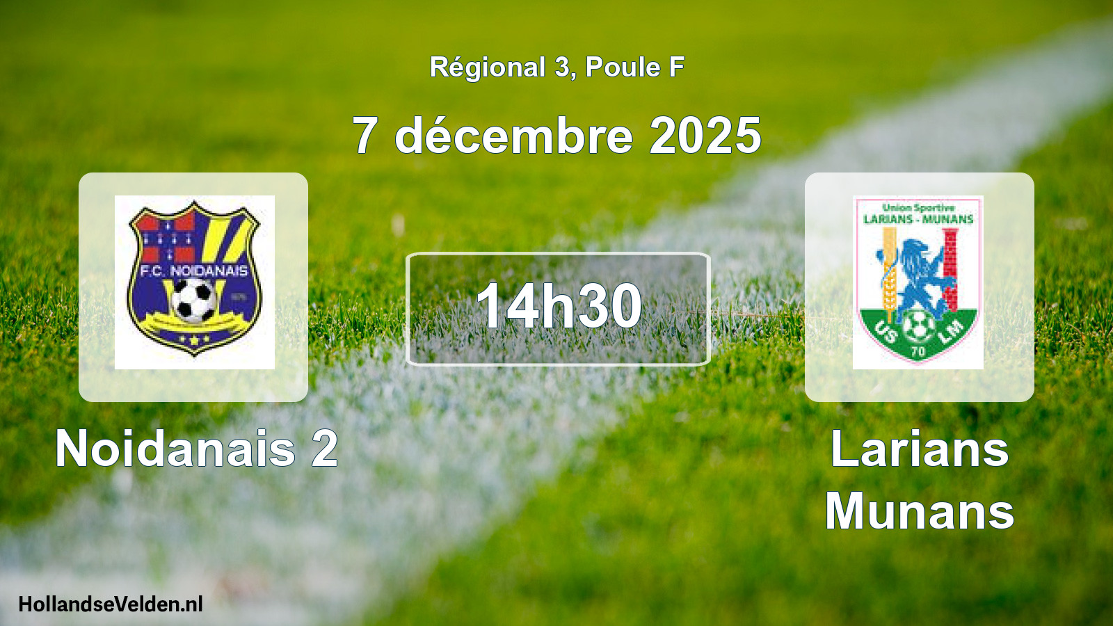 Scheduled Match: Noidanais 2 - Larians Munans (7 December 2025)