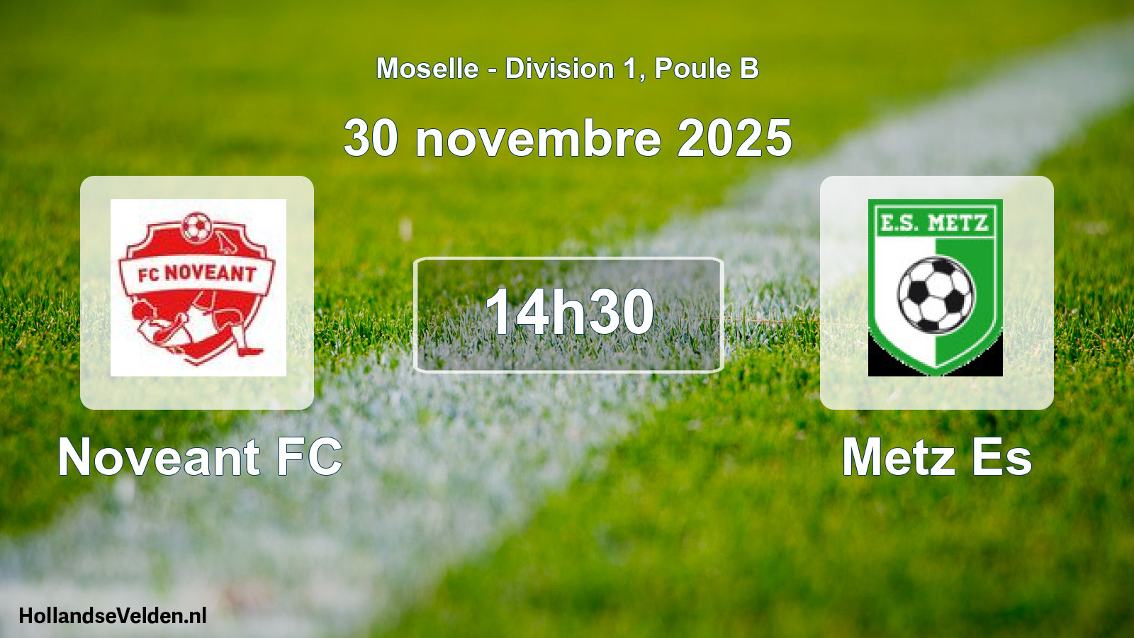 Geplande wedstrijd: Noveant FC - Metz Es (30 november 2025)