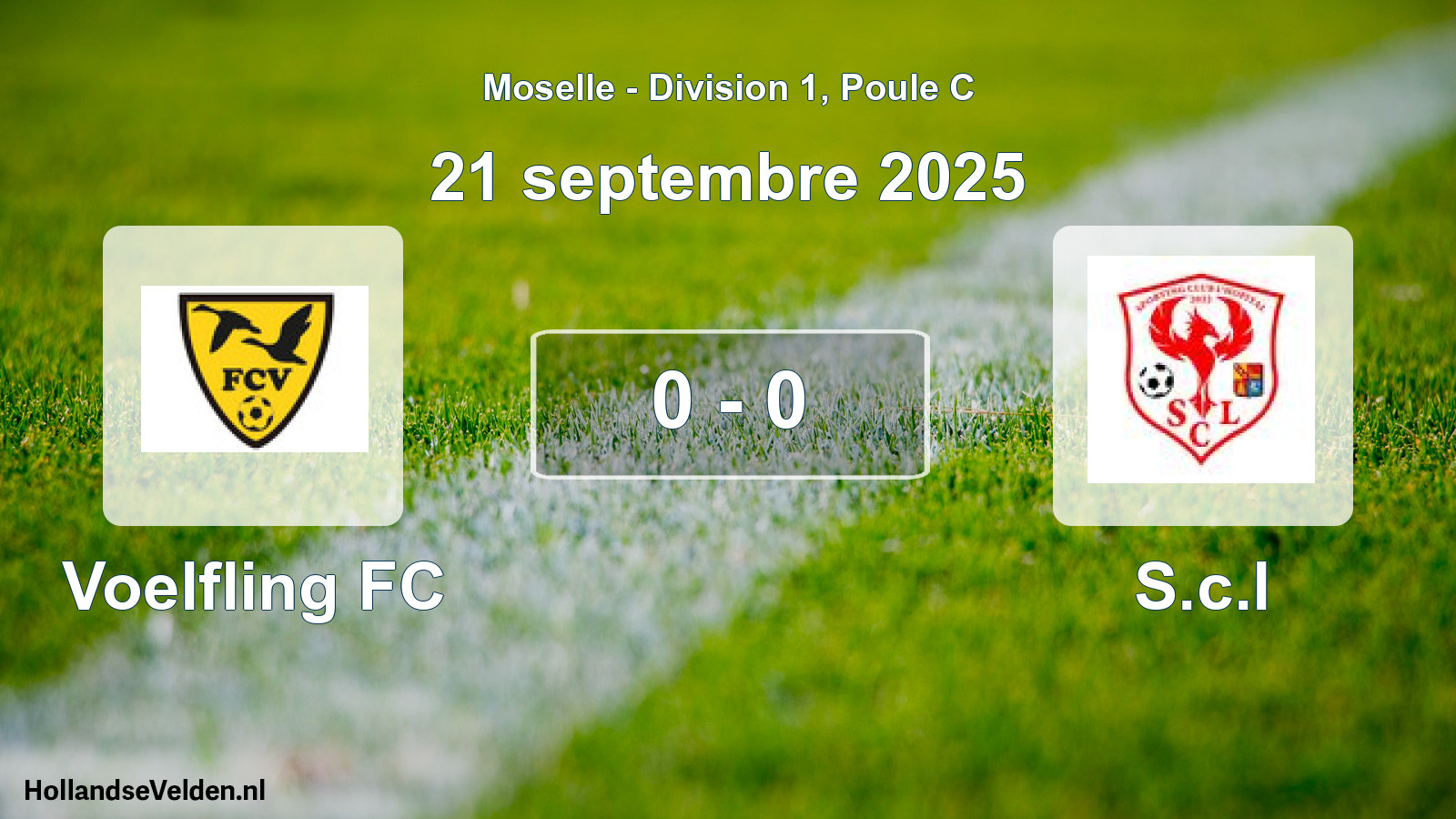 Match joué: Voelfling FC - S.c.l 0 - 0 (21 septembre 2025)