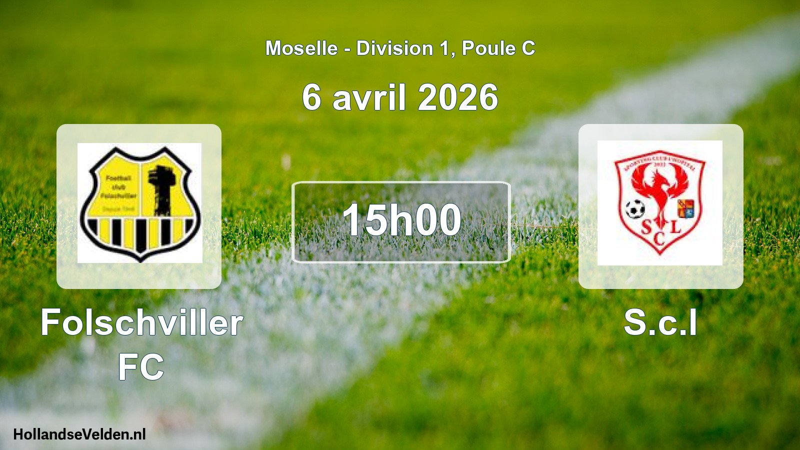 Scheduled Match: Folschviller FC - S.c.l (6 April 2026)