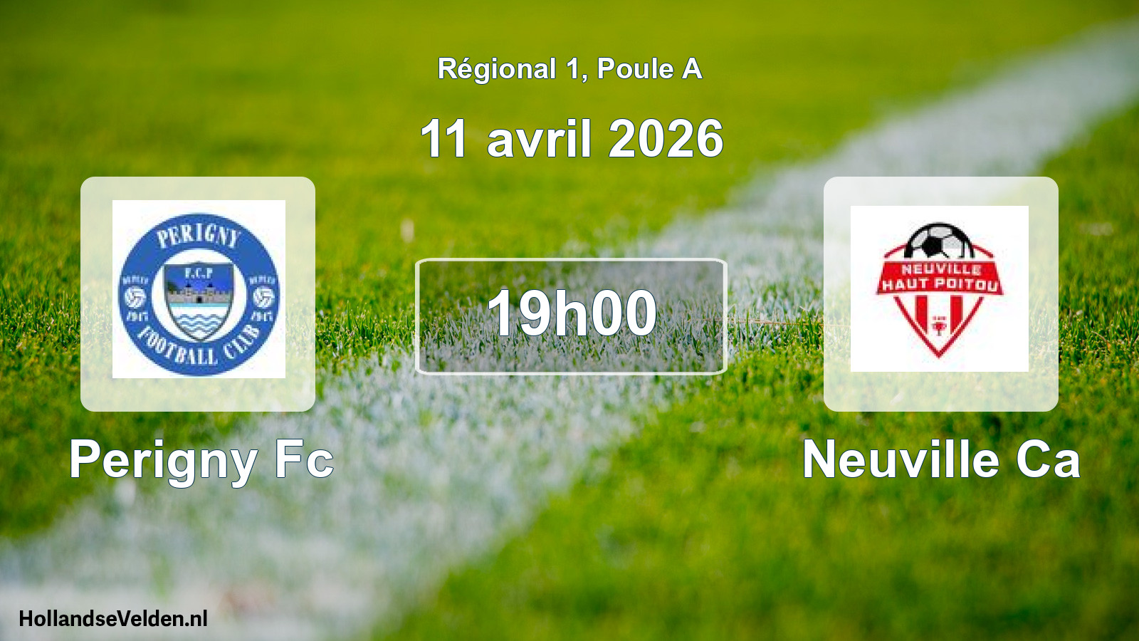 Scheduled Match: Perigny Fc - Neuville Ca (11 April 2026)