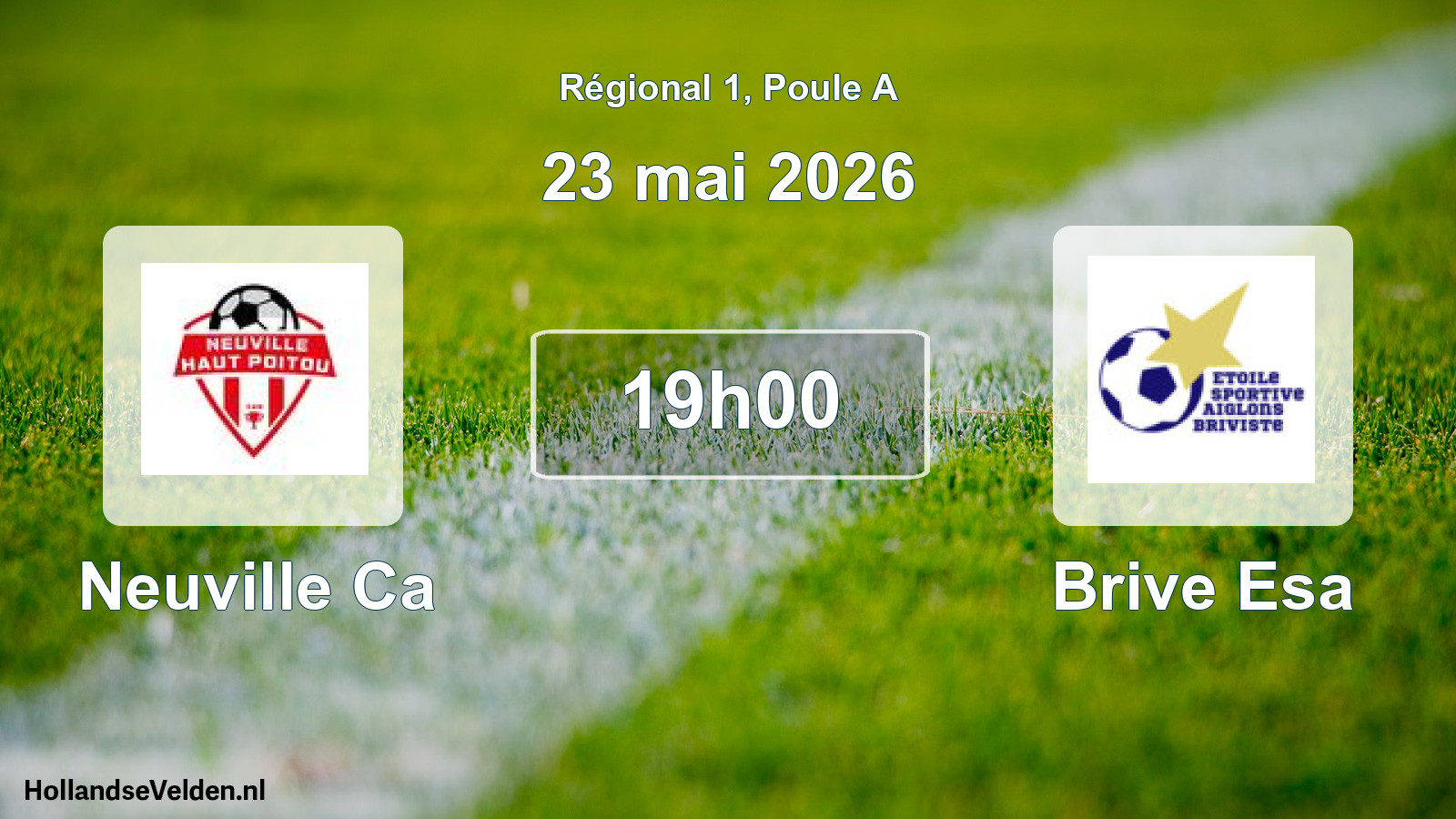 Scheduled Match: Neuville Ca - Brive Esa (23 May 2026)